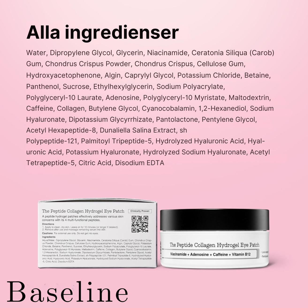 Baseline Ögonpatches – Mot Svullnad & Mörka Ringar