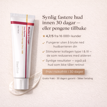 BASELINE Age Reverse Cream – Synlig yngre hud. Uten irritasjon.