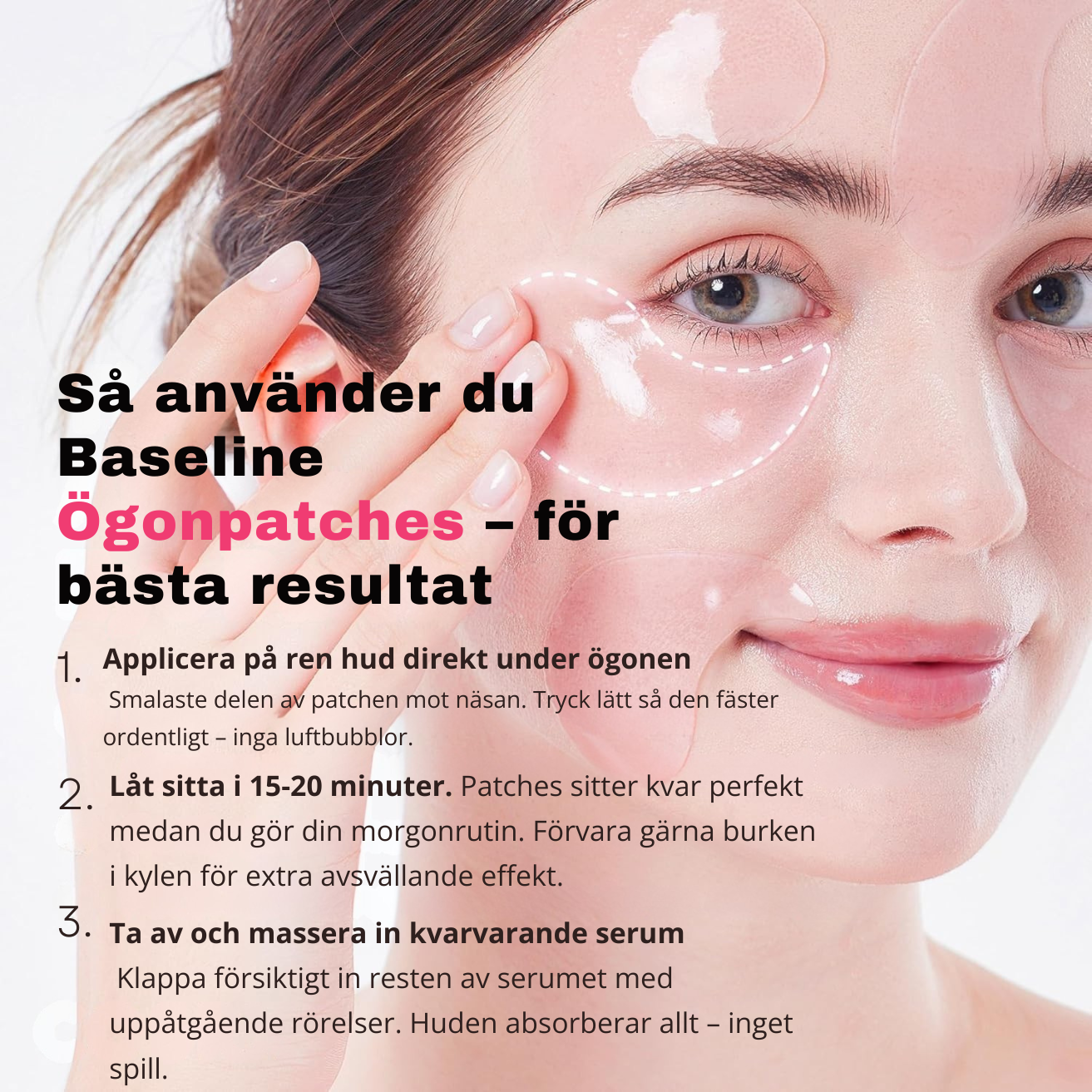 Baseline Ögonpatches – Mot Svullnad & Mörka Ringar
